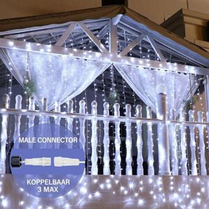 TONCHEAN Outdoor String Lights, led Curtain Lights Christmas Lighting, 3 x 3 m Curtain Lights, 300 led Curtain Lights, Curtain Lights with 8 Modes [Energy TONCHEAN Outdoor String Lights, led Curtain Lights Christmas Lighting, 3 x 3 m Curtain Lights, 300 led Curtain Lights, Curtain Lights with 8 Modes [Energy