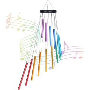 MEMKEY Outdoor Wind Chimes, 14 Colors Aluminum Tube Wind Chimes, Windmill Tree Decoration for Outdoor or Indoor Garden (Color) MEMKEY Outdoor Wind Chimes, 14 Colors Aluminum Tube Wind Chimes, Windmill Tree Decoration for Outdoor or Indoor Garden (Color)