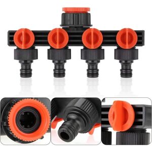 Csparkv - Outlet Hose Splitter Distributor, Watering Connector Extension Tap Adapter Faucet Nose and Selector for Garden Greenhouse Vegetable Garden Csparkv - Outlet Hose Splitter Distributor, Watering Connector Extension Tap Adapter Faucet Nose and Selector for Garden Greenhouse Vegetable Garden
