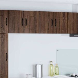 Kitchen Cabinet with Storage Kalmar Brown Oak 60 x 31 x 40 cm vidaXL Kitchen Cabinet with Storage Kalmar Brown Oak 60 x 31 x 40 cm vidaXL