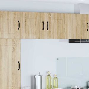 Kitchen Wall Cabinet with Door 2 pcs Sonoma Oak 40 x 31 x 40 cm vidaXL Kitchen Wall Cabinet with Door 2 pcs Sonoma Oak 40 x 31 x 40 cm vidaXL