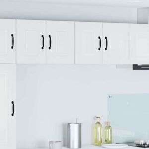 Kitchen Cabinet Kalmar High Gloss White 60 x 31 x 40 cm vidaXL Kitchen Cabinet Kalmar High Gloss White 60 x 31 x 40 cm vidaXL
