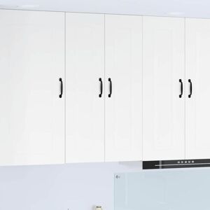 Kitchen Cabinet Kalmar White 60 x 31 x 100 cm Engineered Wood vidaXL Kitchen Cabinet Kalmar White 60 x 31 x 100 cm Engineered Wood vidaXL