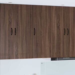 Kitchen Cabinet with Storage Kalmar Brown Oak 40 x 31 x 100 cm vidaXL Kitchen Cabinet with Storage Kalmar Brown Oak 40 x 31 x 100 cm vidaXL