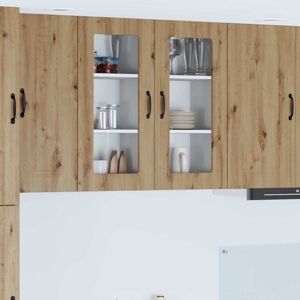 Kitchen Cabinet with Storage Kalmar Artisan Oak 40 x 31 x 80 cm vidaXL Kitchen Cabinet with Storage Kalmar Artisan Oak 40 x 31 x 80 cm vidaXL
