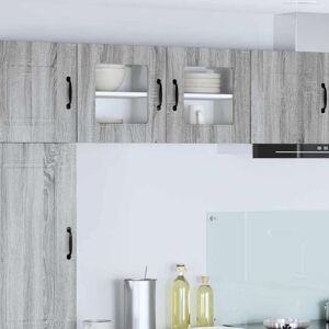 Kitchen Cabinet with Storage Kalmar Grey Sonoma 40 x 31 x 40 cm vidaXL Kitchen Cabinet with Storage Kalmar Grey Sonoma 40 x 31 x 40 cm vidaXL