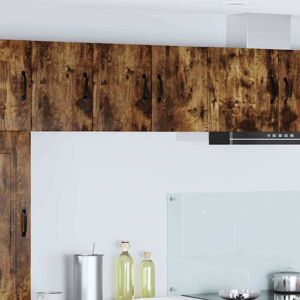 Kitchen Wall Cabinet with Door 2 pcs Smoked Oak 30 x 31 x 40 cm vidaXL Kitchen Wall Cabinet with Door 2 pcs Smoked Oak 30 x 31 x 40 cm vidaXL