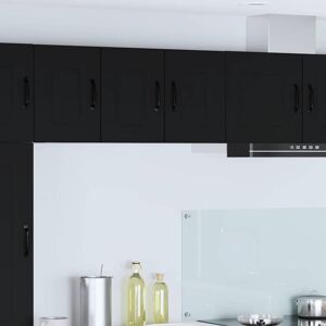 Kitchen Cabinet Kalmar Black 30 x 31 x 40 cm Engineered Wood vidaXL Kitchen Cabinet Kalmar Black 30 x 31 x 40 cm Engineered Wood vidaXL