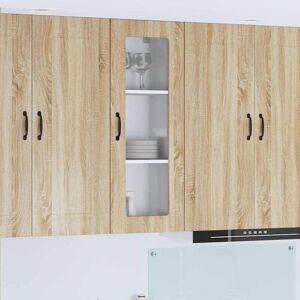 Kitchen Cabinet with Storage Kalmar Sonoma Oak 40 x 31 x 100 cm vidaXL Kitchen Cabinet with Storage Kalmar Sonoma Oak 40 x 31 x 100 cm vidaXL