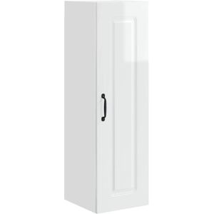 Kitchen Cabinet Kalmar High Gloss White 30 x 31 x 100 cm vidaXL Kitchen Cabinet Kalmar High Gloss White 30 x 31 x 100 cm vidaXL