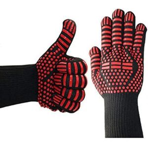 Oven Gloves (Red), Grill Gloves, 800°C Heat Resistant Oven Gloves, Non-Slip Heat Resistant Silicone Oven Gloves for Kitchen/Baking/Grilling Ymyny Oven Gloves (Red), Grill Gloves, 800°C Heat Resistant Oven Gloves, Non-Slip Heat Resistant Silicone Oven Gloves for Kitchen/Baking/Grilling Ymyny