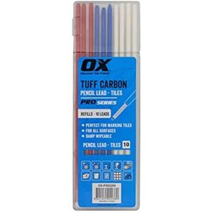Ox Tools - ox OX-P503204 Tuff Carbon Pencil Refills Carbon Pencil Tile Leads 10 Pack Ox Tools - ox OX-P503204 Tuff Carbon Pencil Refills Carbon Pencil Tile Leads 10 Pack