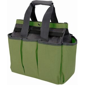 LINGHHANG Oxford Cloth Garden Tool Storage Bag-Dark Green LINGHHANG Oxford Cloth Garden Tool Storage Bag-Dark Green