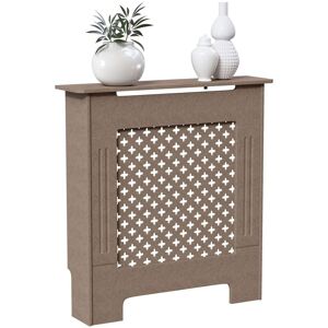 HOME DISCOUNT Oxford Radiator Cover MDF Modern Cabinet Grill, Unfinished, Small HOME DISCOUNT Oxford Radiator Cover MDF Modern Cabinet Grill, Unfinished, Small