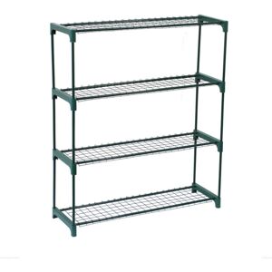 Flower Staging Display Greenhouse Racking Shelving - Oypla Flower Staging Display Greenhouse Racking Shelving - Oypla