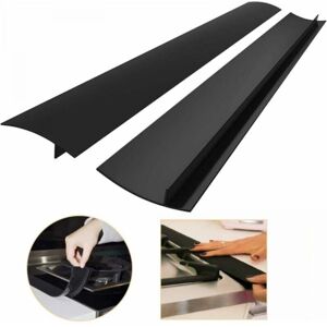 Cyslmuk - Pack 21''/53cm Kitchen Countertop Edging Strips, Silicone Stove Counter Gap Cover, Long Filler Seal for Sealing Spills Between Countertop Cyslmuk - Pack 21''/53cm Kitchen Countertop Edging Strips, Silicone Stove Counter Gap Cover, Long Filler Seal for Sealing Spills Between Countertop