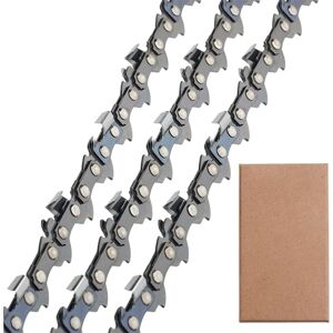 BEIJIYI Pack Low Kickback Chainsaw Chain 3/8"LP 50 Links 1.1mm 35cm Fits Stihl MS170 MS180 BEIJIYI Pack Low Kickback Chainsaw Chain 3/8"LP 50 Links 1.1mm 35cm Fits Stihl MS170 MS180
