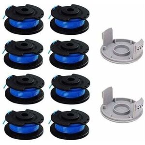 BEIJIYI Pack of 10 replacement spools for Ryobi One+ AC14RL3A brush cutters, 18V 24V 40V, Ø 1.6mm, length 20.11m (includes 8 spools and 2 covers) BEIJIYI Pack of 10 replacement spools for Ryobi One+ AC14RL3A brush cutters, 18V 24V 40V, Ø 1.6mm, length 20.11m (includes 8 spools and 2 covers)