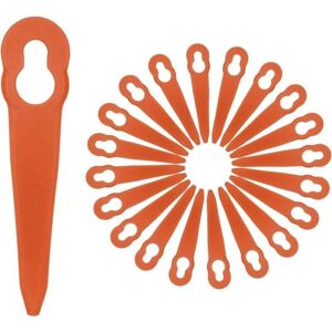 YMYNY Pack of 100 nylon replacement blades for stihl Polycut 2-2 and Polycut 3-2 lawnmowers. Nylon blades, accessories and gardening tools. mumu YMYNY Pack of 100 nylon replacement blades for stihl Polycut 2-2 and Polycut 3-2 lawnmowers. Nylon blades, accessories and gardening tools. mumu