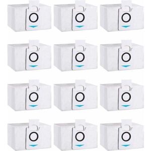 COOCHEER Pack of 12 Vacuum Cleaner Bags Accessories compatible with Ecovacs Deebot X1 Omni, X1 e Omni, X1 TURBO, T20 Omni, Replacement Dust Bags for Ecovacs COOCHEER Pack of 12 Vacuum Cleaner Bags Accessories compatible with Ecovacs Deebot X1 Omni, X1 e Omni, X1 TURBO, T20 Omni, Replacement Dust Bags for Ecovacs