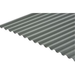 Marlborough - pack of 15 (Total 15 Units) - 0.7mm Metal Corrugated Roof Sheet (13/3 Profile) (BS18B25) - Merlin Grey - 990mm (w) x 4880mm (l) Marlborough - pack of 15 (Total 15 Units) - 0.7mm Metal Corrugated Roof Sheet (13/3 Profile) (BS18B25) - Merlin Grey - 990mm (w) x 4880mm (l)