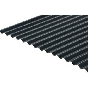 Marlborough - pack of 15 (Total 15 Units) - 0.7mm Metal Corrugated Roof Sheet (13/3 Profile) (BS18B25) - Slate Blue - 990mm (w) x 2440mm (l) Marlborough - pack of 15 (Total 15 Units) - 0.7mm Metal Corrugated Roof Sheet (13/3 Profile) (BS18B25) - Slate Blue - 990mm (w) x 2440mm (l)