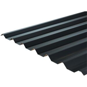 Marlborough - pack of 15 (Total 15 Units) - 0.7mm Thick Metal Roof Sheet (34/1000 Box Profile) - Slate Blue - 1000mm (w) x 2600mm (l) Marlborough - pack of 15 (Total 15 Units) - 0.7mm Thick Metal Roof Sheet (34/1000 Box Profile) - Slate Blue - 1000mm (w) x 2600mm (l)