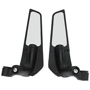 Linghhang - Pack of 2) Motorcycle Rearview Mirror Modified Fixed Wing Large Mirror Fit for Kawasaki Yamaha Wind Knife Rearview Mirror Linghhang - Pack of 2) Motorcycle Rearview Mirror Modified Fixed Wing Large Mirror Fit for Kawasaki Yamaha Wind Knife Rearview Mirror