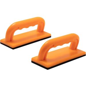 GOTRAYS Pack of 2 safety push blocks, safety orange color for high visibility, ideal for use on router tables, jointers, shapers and bandsaws GOTRAYS Pack of 2 safety push blocks, safety orange color for high visibility, ideal for use on router tables, jointers, shapers and bandsaws