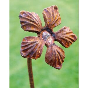 Pack of 3 Lilly Feature Plant Pin 4Ft.Bare Metal Ready to Rust. Steel Garden Plant Border Support - Steel - H120 cm Pack of 3 Lilly Feature Plant Pin 4Ft.Bare Metal Ready to Rust. Steel Garden Plant Border Support - Steel - H120 cm