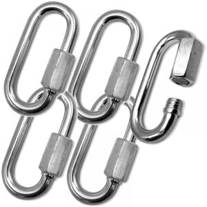 Pack of 7 mm D-shape 304 stainless steel quick release carabiner mini screwdriver snap hook for hiking camping outdoor indoor accessories Ymyny Pack of 7 mm D-shape 304 stainless steel quick release carabiner mini screwdriver snap hook for hiking camping outdoor indoor accessories Ymyny