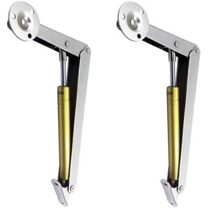 BEIJIYI Pack Pneumatic Lid Lifter (200N/44lbs), Heavy Duty Gas Spring Lid Support Hinge with Soft Close BEIJIYI Pack Pneumatic Lid Lifter (200N/44lbs), Heavy Duty Gas Spring Lid Support Hinge with Soft Close