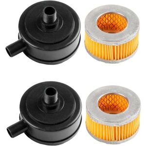 Mumu - Pack Silent Air Compressor Filter, Air Compressor Intake Filter, Muffler, Noise Reducer, Air Filter, 20mm Pump Accessories Mumu - Pack Silent Air Compressor Filter, Air Compressor Intake Filter, Muffler, Noise Reducer, Air Filter, 20mm Pump Accessories