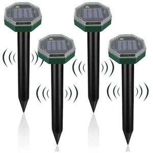 Ymyny - Pack Solar Mole Repellent, Ultrasonic Solar Mole Repellent, IP65 Waterproof Solar Mole Repellent, Ultrasonic Snake Repellent, Solar Mole Ymyny - Pack Solar Mole Repellent, Ultrasonic Solar Mole Repellent, IP65 Waterproof Solar Mole Repellent, Ultrasonic Snake Repellent, Solar Mole