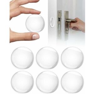 Ymyny - Pack Transparent Door Stops for Wall, Door Stoppers for Gap Walls, Round Wall Protectors, Door Buffers, Self-Adhesive Door Stops, Door Damper Ymyny - Pack Transparent Door Stops for Wall, Door Stoppers for Gap Walls, Round Wall Protectors, Door Buffers, Self-Adhesive Door Stops, Door Damper