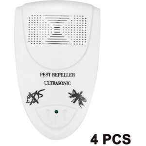SJQKA Pack Ultrasonic Pest Repeller - Anti-Mouse - Ready-to-Use Pest Repellent, Ideal for Mice, Also Effective Against Cockroaches, Ants, and Mosquitoes SJQKA Pack Ultrasonic Pest Repeller - Anti-Mouse - Ready-to-Use Pest Repellent, Ideal for Mice, Also Effective Against Cockroaches, Ants, and Mosquitoes
