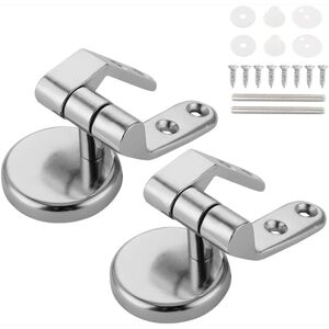 WOIYIC Pair Toilet Seat Hinge Fixings Replacement Toilet Seat Fixings Zinc Alloy Waterproof, Rustproof, for Families, Businesses, Hotels, Shopping Malls, WOIYIC Pair Toilet Seat Hinge Fixings Replacement Toilet Seat Fixings Zinc Alloy Waterproof, Rustproof, for Families, Businesses, Hotels, Shopping Malls,