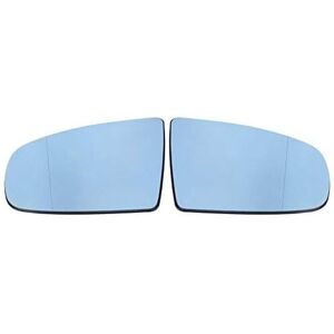 GOTRAYS Pair Wide Angle Rearview Mirror Glass, hd Left & Right Heated Mirror for X5 E70 2008-2013, Blue, 51167174981/51167174982 GOTRAYS Pair Wide Angle Rearview Mirror Glass, hd Left & Right Heated Mirror for X5 E70 2008-2013, Blue, 51167174981/51167174982