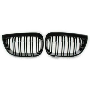 Euritecsa - Paire de grilles de calandre de remplacement pour bmw Série 1 E81 E87 2004-2007 Grilles de course de style de voiture - Le noir Euritecsa - Paire de grilles de calandre de remplacement pour bmw Série 1 E81 E87 2004-2007 Grilles de course de style de voiture - Le noir