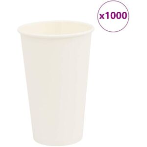 vidaXL Paper Coffee Cups 16oz White - Coffee Cups vidaXL Paper Coffee Cups 16oz White - Coffee Cups