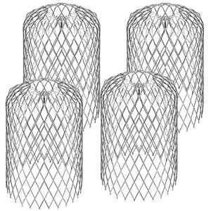 Héloise - pcs Aluminum Gutter Cover 8 15cm Rustproof Gutter Filters Waterproof Gutter Screen Heavy Duty Durable for Home Eaves Ditch Sewer Downpipe Héloise - pcs Aluminum Gutter Cover 8 15cm Rustproof Gutter Filters Waterproof Gutter Screen Heavy Duty Durable for Home Eaves Ditch Sewer Downpipe