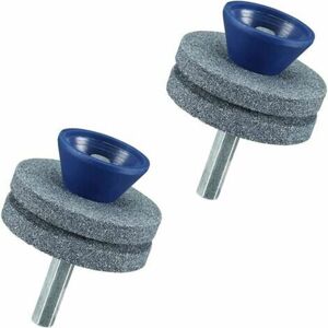 GOTRAYS Pcs Double Layer Lawn Mower Blade Sharpener, Wear Resistant Suitable for Most Electric Drills or Hand Drills Professional Rotary File Drill Accessory GOTRAYS Pcs Double Layer Lawn Mower Blade Sharpener, Wear Resistant Suitable for Most Electric Drills or Hand Drills Professional Rotary File Drill Accessory