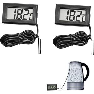 Longziming - Pcs lcd Aquarium Thermometers, Digital lcd Aquarium Thermometer, Temperature Monitor, Digital Digital Thermometer with Waterproof Probe, Longziming - Pcs lcd Aquarium Thermometers, Digital lcd Aquarium Thermometer, Temperature Monitor, Digital Digital Thermometer with Waterproof Probe,