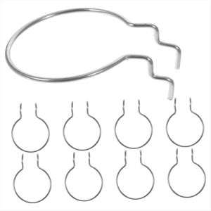 TLILY Pegboard Cup Holder Hooks 10pcs Heavy Duty Metal Ring Design for Organizing Cups Garage TLILY Pegboard Cup Holder Hooks 10pcs Heavy Duty Metal Ring Design for Organizing Cups Garage