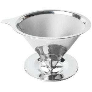 CYSLMUK Permanent Coffee Filter (600 Mesh), Reusable Stainless Steel Coffee Filter, Portable, Double Mesh Paperless Coffee Filter Holder, 1-6 Cup Coffee Drip CYSLMUK Permanent Coffee Filter (600 Mesh), Reusable Stainless Steel Coffee Filter, Portable, Double Mesh Paperless Coffee Filter Holder, 1-6 Cup Coffee Drip