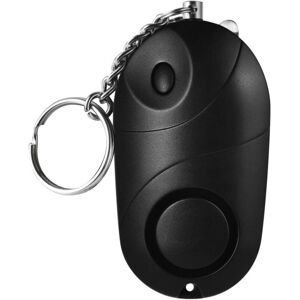LONGZIMING Personal Alarm 120-130dB Safe Sound Emergency Self Defense Security Alarm Keychain led Flashlight for Women Girls Kids Elder Explorer, Black, 1 Pack LONGZIMING Personal Alarm 120-130dB Safe Sound Emergency Self Defense Security Alarm Keychain led Flashlight for Women Girls Kids Elder Explorer, Black, 1 Pack