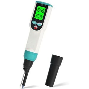 Cyslmuk - ph Meter with atc Food ph Tester, Waterproof Digital Food ph Meter with High Accuracy PH/Temperature Probe Cyslmuk - ph Meter with atc Food ph Tester, Waterproof Digital Food ph Meter with High Accuracy PH/Temperature Probe