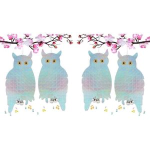 Ymyny - Phantasy】Set of 4 Owl Deterrents for Pigeons/Birds, Reflective Scarecrows Repel Pigeons, Deterrent Pigeons, Keep Pigeons Away Anti-Pigeon Ymyny - Phantasy】Set of 4 Owl Deterrents for Pigeons/Birds, Reflective Scarecrows Repel Pigeons, Deterrent Pigeons, Keep Pigeons Away Anti-Pigeon
