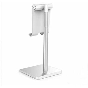 HÉLOISE Phone Stand Height Adjustable Desktop Phone Holder Angle Adjustable Tablet Holder Compatible with All Mobile Phones Tablet Silver HÉLOISE Phone Stand Height Adjustable Desktop Phone Holder Angle Adjustable Tablet Holder Compatible with All Mobile Phones Tablet Silver