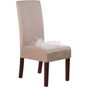 Linghhang - Khaki 6-Pack) Super Fit Stretch Dining Chair Covers Removable Washable Chair Slipcovers Suitable for Hotel Restaurants Ceremony Banquets Linghhang - Khaki 6-Pack) Super Fit Stretch Dining Chair Covers Removable Washable Chair Slipcovers Suitable for Hotel Restaurants Ceremony Banquets